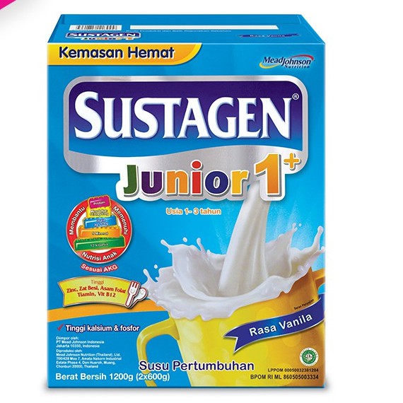 

Sustagen junior 1 1200 gram