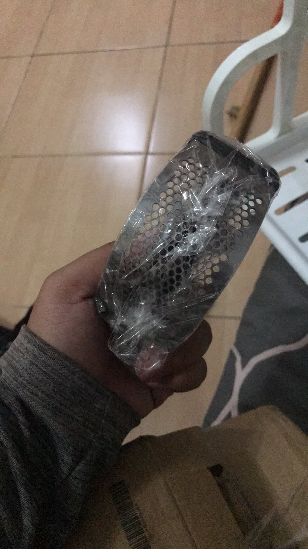 Mic Stainless Steel Garlic Press High Quality Handheld Garlic Press Tekan Bawang Putih