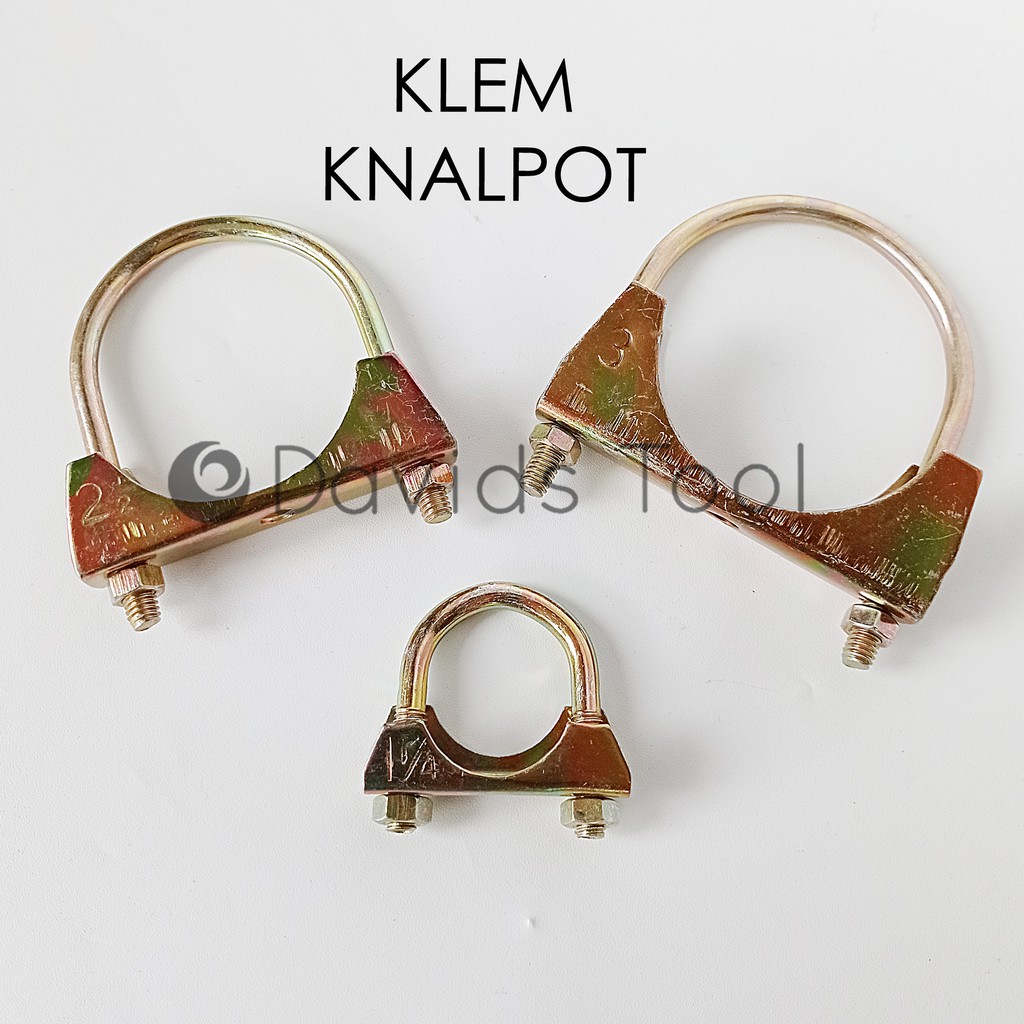 Clamp Knalpot Klem Pipa Clamp U Bolt