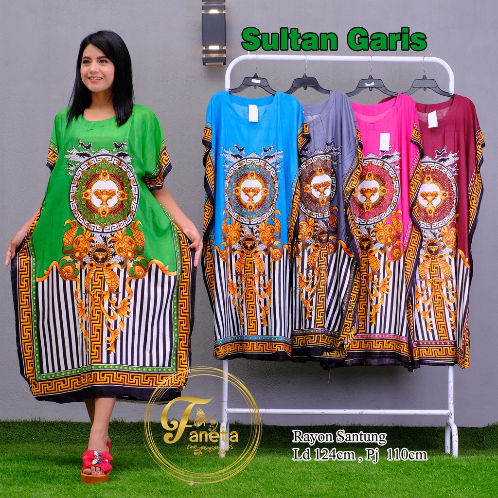 daster sultan garis/daster motif sultan kekinian