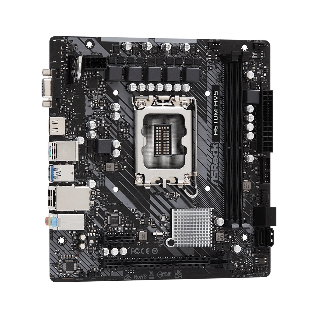 ASROCK H610M-HVS | Motherboard Intel Gen 12 LGA1700 MATX DDR4 H610