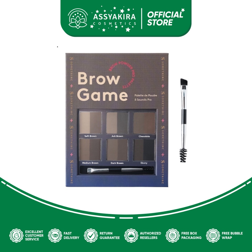 SOMETHINC Brow Game Eyebrow Powder Palette