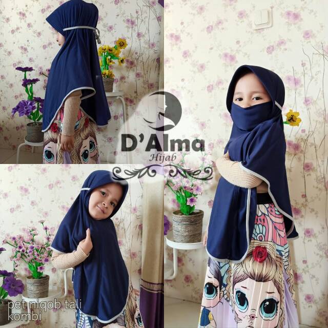 HIJAB NIQOB ANAK - ANAK .