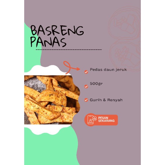 

Basreng panas daun jerk