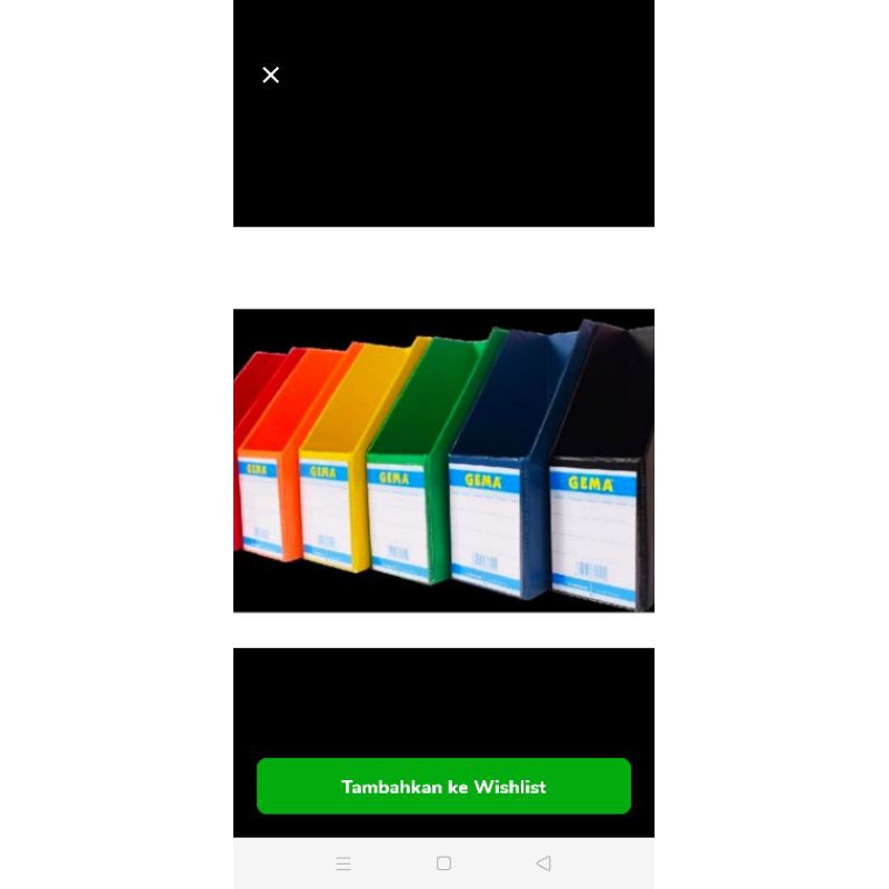 

box file gema warna warni 1 pcs