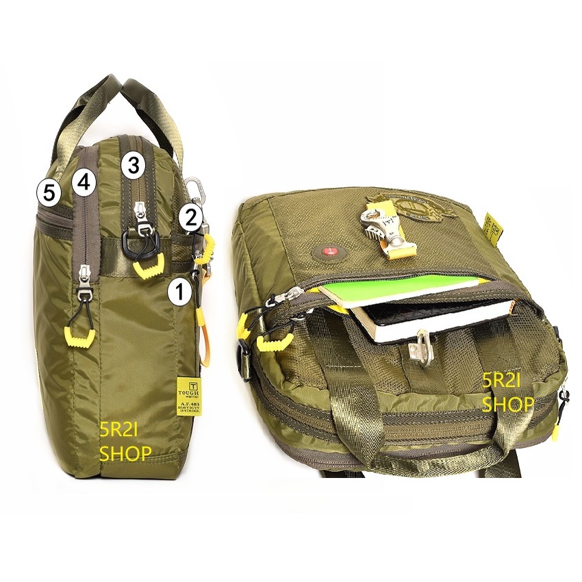 ORIGINAL TOUGH WARRIOR TOP HANDLE SLING BAG 8200 TAS SELEMPANG TOUGH WARRIOR DENGAN HANDLE