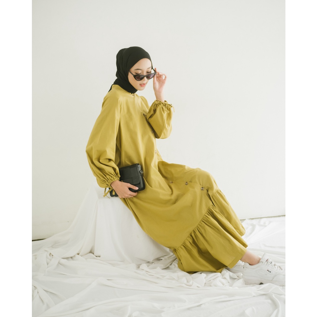 Myrubylicious ACADIA MAXI DRESS-LIME