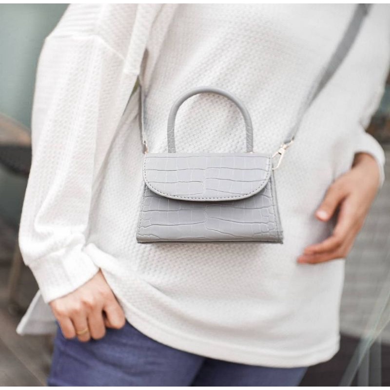 Beliya Mizu Slingbag Grey-2