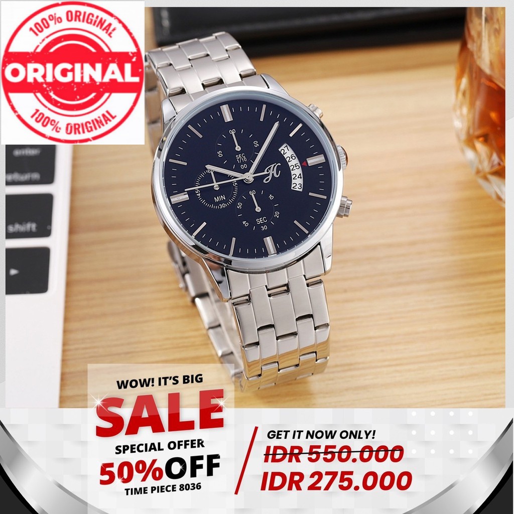 JAM TANGAN PRIA 8036 (JIMS HONEY ORIGINAL 100%)