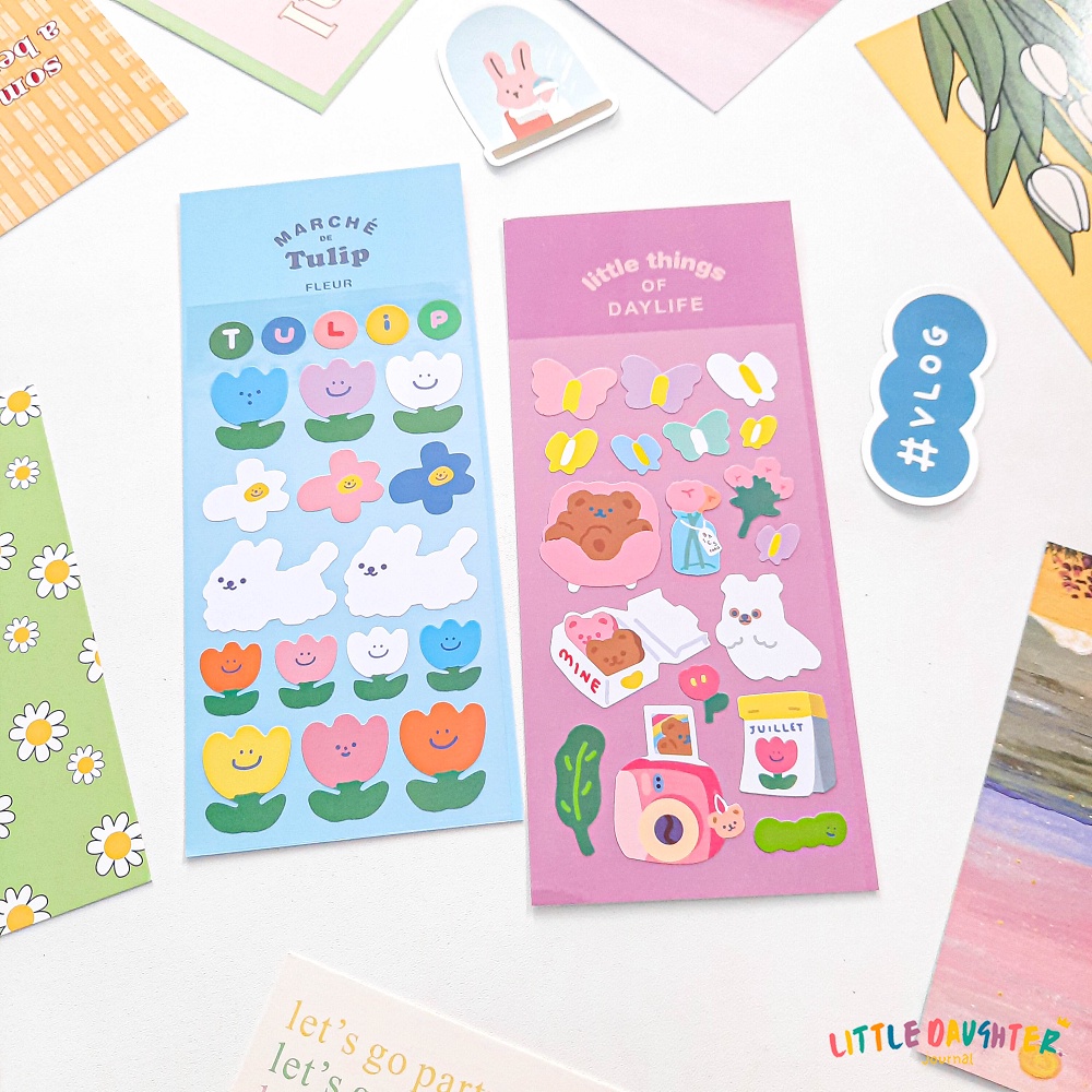 

Sticker Deco Daylife Series Sticker Aesthetic Journaling DIY