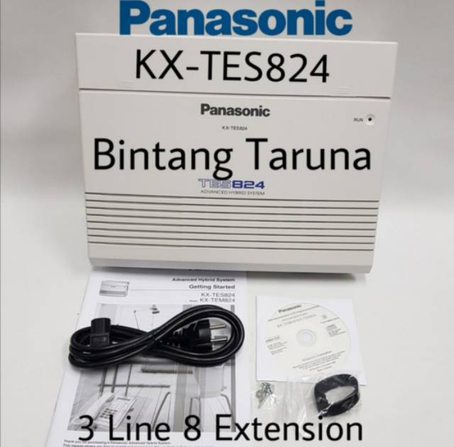 Pabx Panasonic TES824 (3 Line 8 extension) Pabx Panasonic KX-TES824