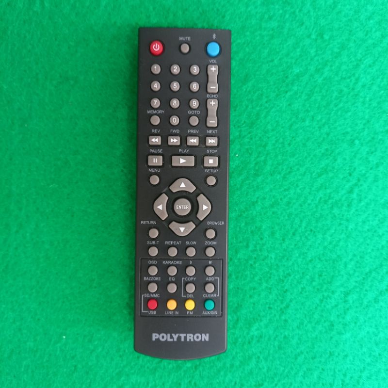 Remote DVD Player POLYTRON Bluetooth Original Asli .