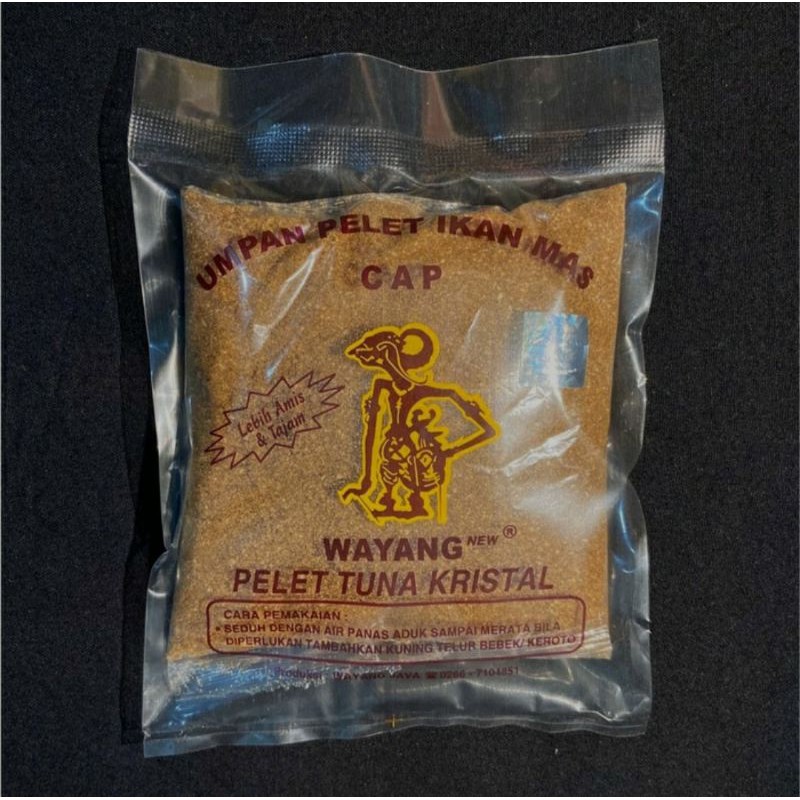 Umpan Pancing Wayang New Pelet Tuna Kristal