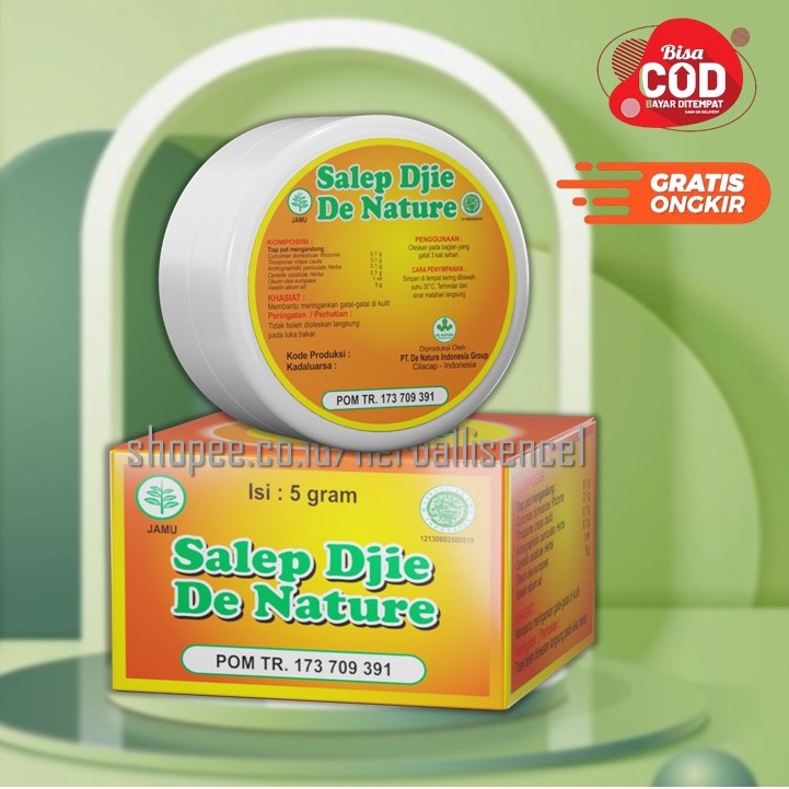 SALEP HERPES CACAR AIR KORENGAN GUDIK BERNANAH SALEP DJIE DE NATURE