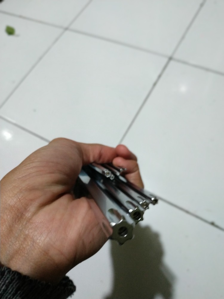 Veloz 9 Pcs Kunci L Panjang Kombinasi Hex - Star Vanadium Chrome