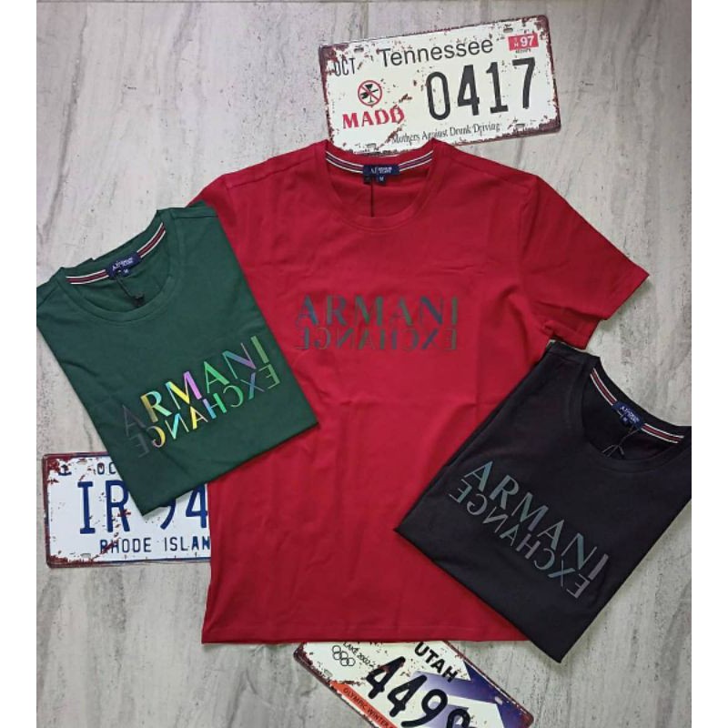 

TSHIRT ARMANII EX X RED X GREEN X BLACK X NEW X
