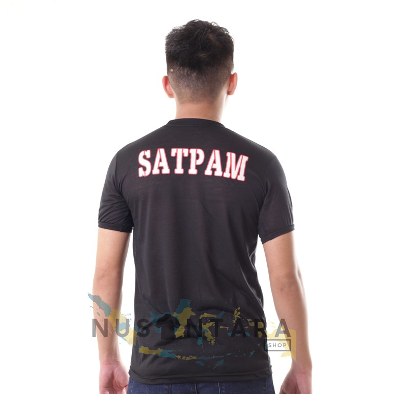 Kaos Security Satpam Kaos Security Terbaru Kaos Satpam Kerah Pendek Warna Coklat Hitam Navy Sekuriti