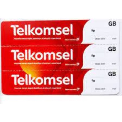 VOUCHER TELKOMSEL ZERO/KOSONG SUMBAGSEL 3 IN 1
