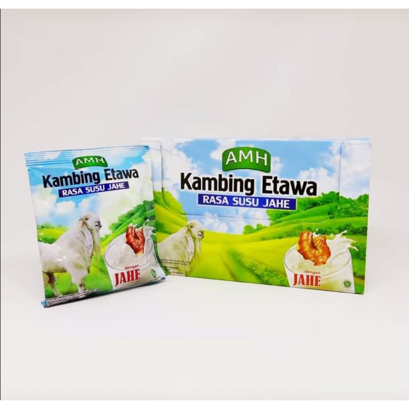 

Susu Kambing Etawa AMH Jahe Merah isi 10 sachet
