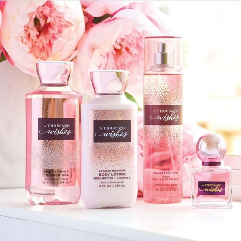 BBW BATH AND BODY WORKS A THOUSAND WISHES