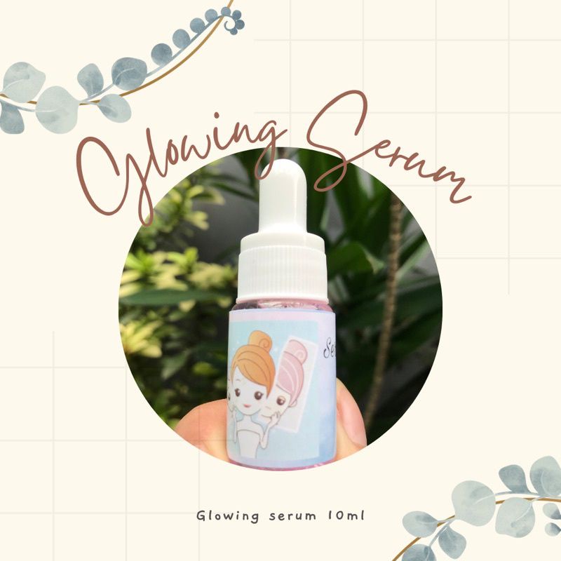 Serum Wajah Glowing Pemutih Wajah Alami Penghilang Flek Membandel