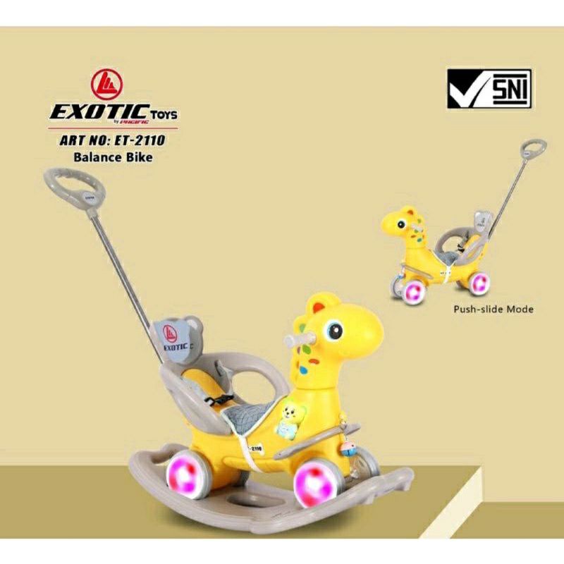 SIYA ✨FREE BUBBLEWRAP Exotic Ride On Toys ET 2110 SPEEDS Molion M1006 3IN1 4IN1 M 1006 Dino Mainan Kuda - Kudaan Anak