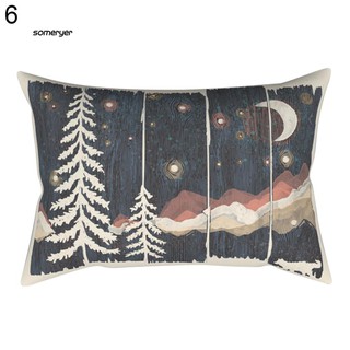 Sarung Bantal Sofa Bentuk Persegi Panjang Desain Bunga Sarung Bantal Sofa Bentuk Persegi Panjang Desain Bunga