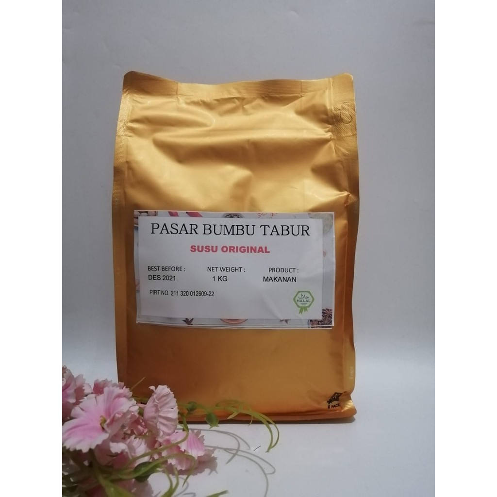 

BUMBU TABUR SUSU ORIGINAL 1 KG BUBUK MAKANAN ENAK MURAH HALAL