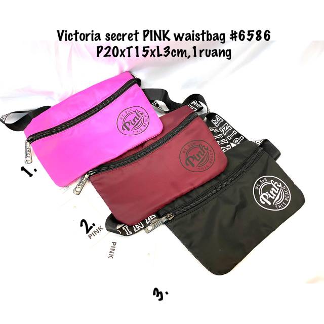 TAS PINGGANG VICTORIA SECRET PINK 6586