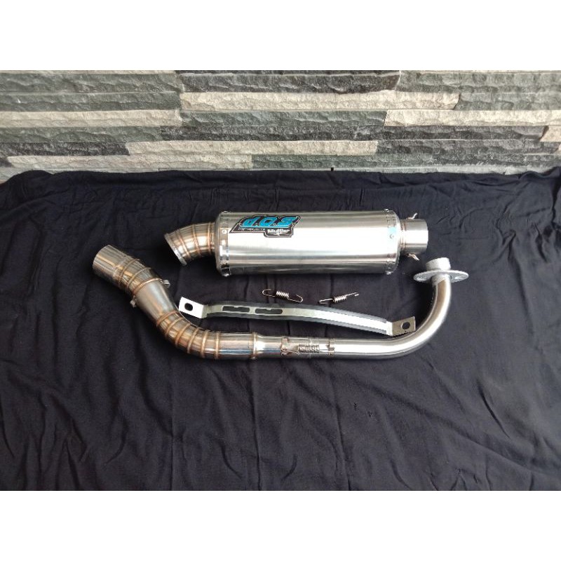 KNALPOT DOS VARIO KNALPOT VARIO LED 125/150 KNALPOT RACING DOS MIO SPORTY BEAT SCOOPY VARIO 110 KARB