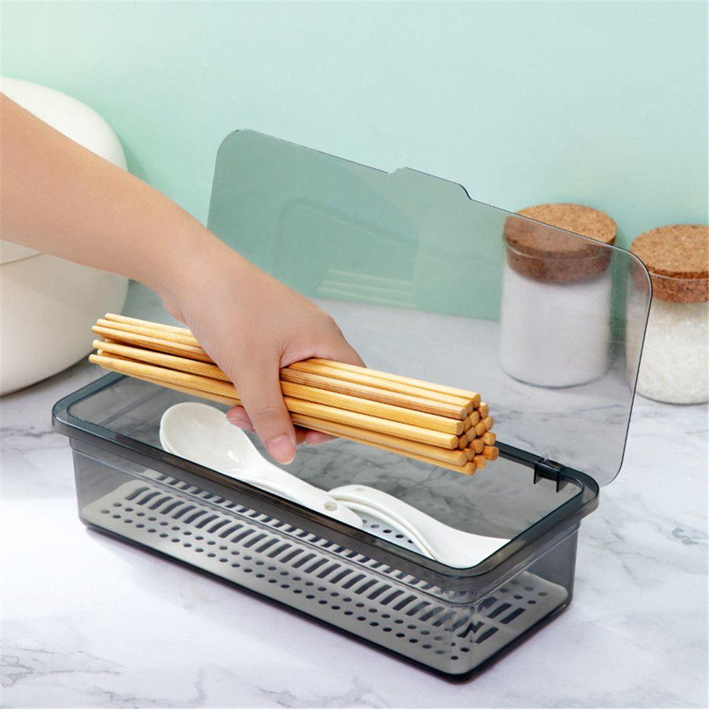 Wonder Organizer Box Praktis Extended Chopstick Cage Drain Spoon Fork