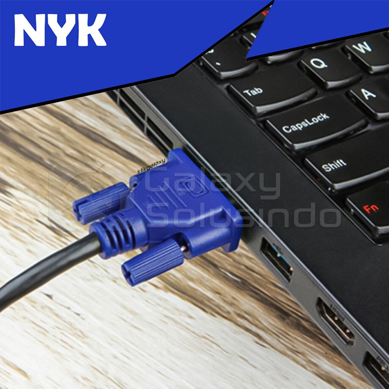 NYK VGA to VGA Converter Cable - 1.5m