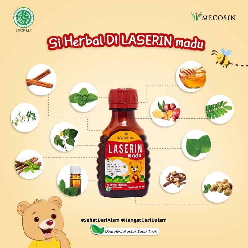 LASERIN MADU - OBAT BATUK ANAK DAN MASUK ANGIN