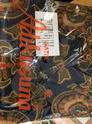 Adikusuma - Kemeja Batik Babon Angrem - Biru Tua