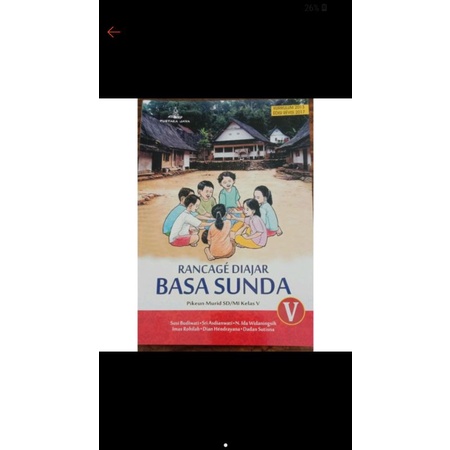 

buku Rancage Diajar Basa Sunda kelas 5 SD