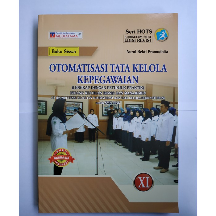 Buku Otomatisasi Tata Kelola Kepegawaian Kelas Xi Rismax