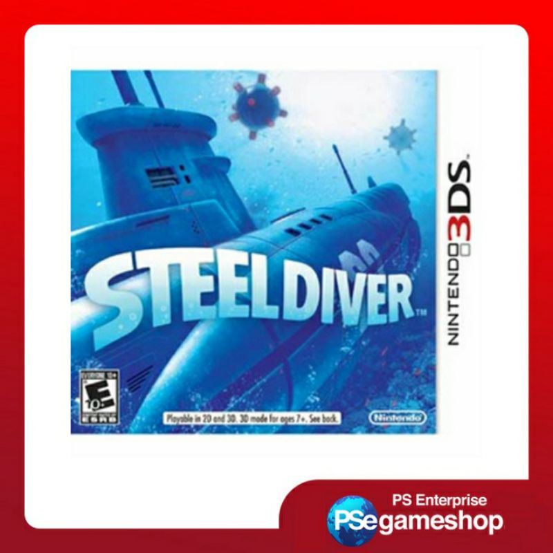 Nintendo 3ds Steel Diver ( usa / preloved )