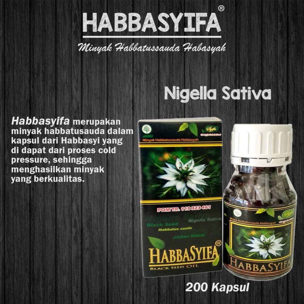 Habbasyifa OIL 200 Kapsul Minyak Jinten Hitam