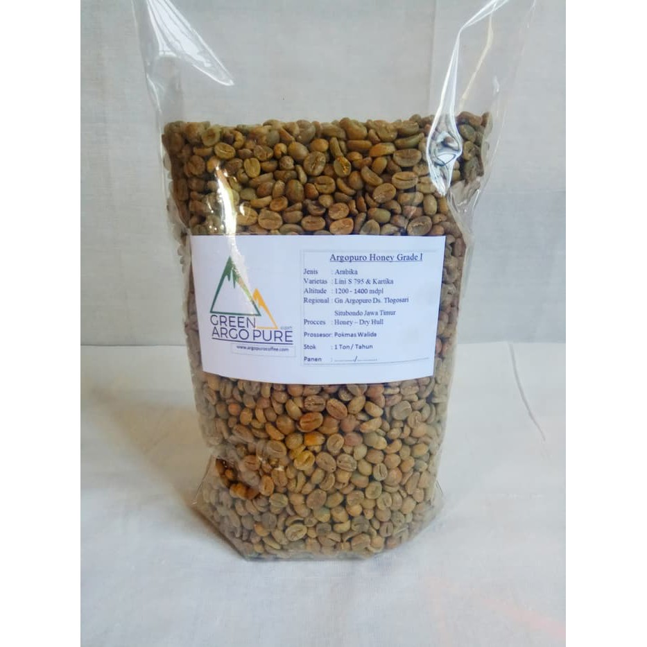 

Kopi Argopuro Arabica Black Honey (greenbeans) 1 kg - kkp2481