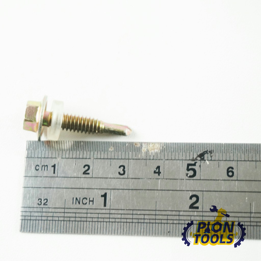 Fix SDS Kuning Karet 12 x 25 drilling screw sekrup atap baja ringan-3