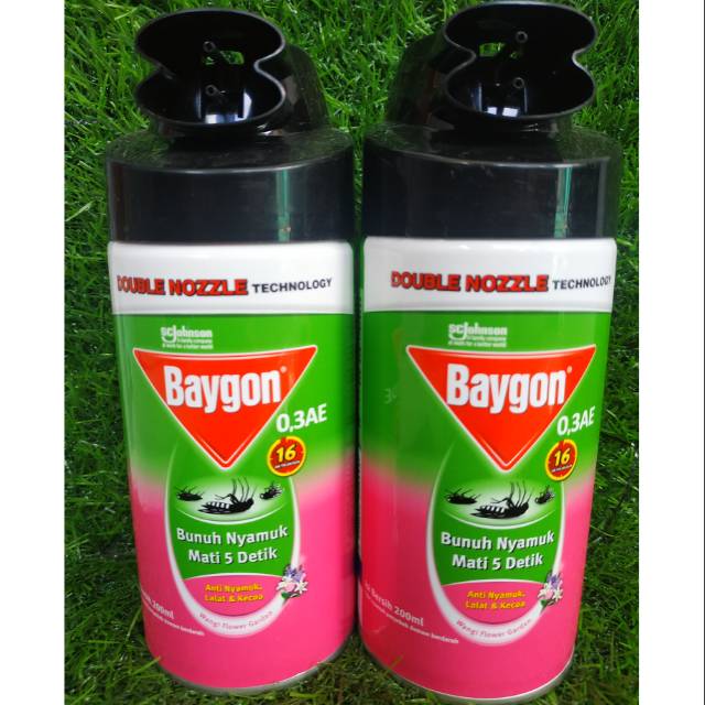 Baygon Flower Garden Double Nozzle 200gr