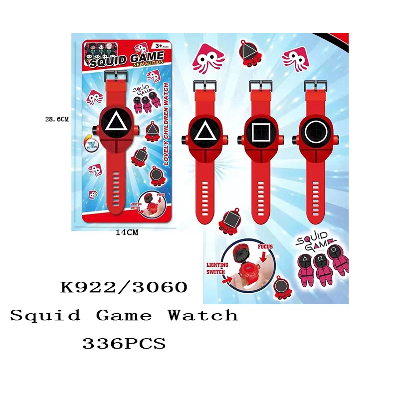 Mainan Anak Murah Jam Tangan SQUID GAME