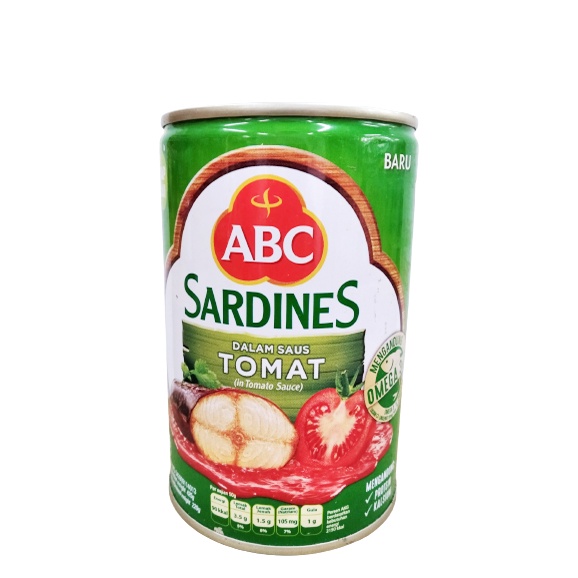 

ABC Sardines Tomato Sauce 425gr