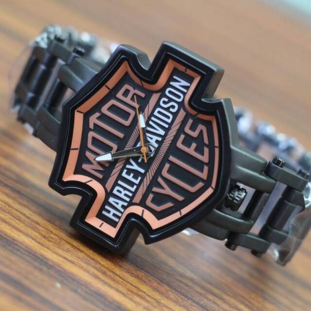 JAM TANGAN PRIA HARLEY DAVIDSON RANTAI
