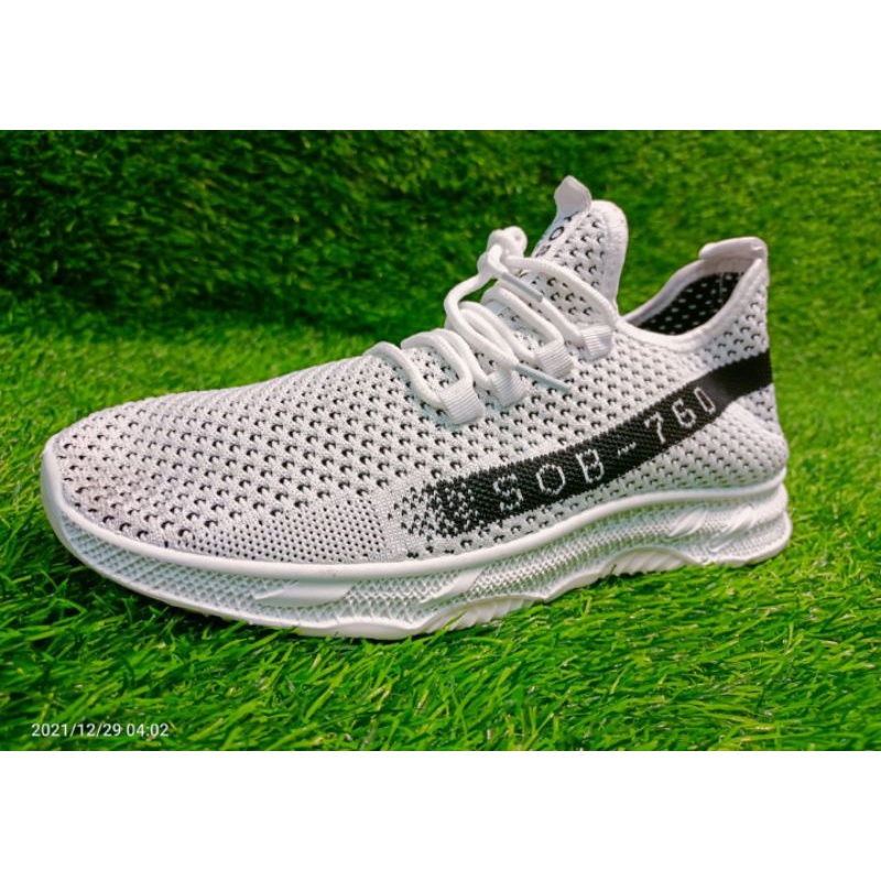 sepatu sport sneacker import murah terbaru dan terpopuler-Putih b