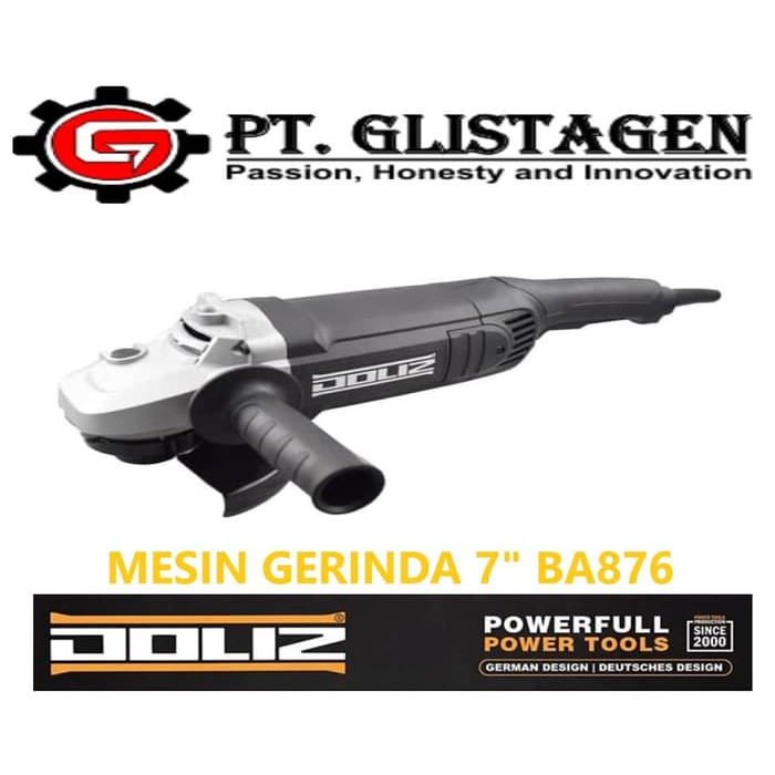 Mesin Gerinda Tangan / Gurinda Tangan / Gurinda Listrik 7 Inch DOLIZ BA876