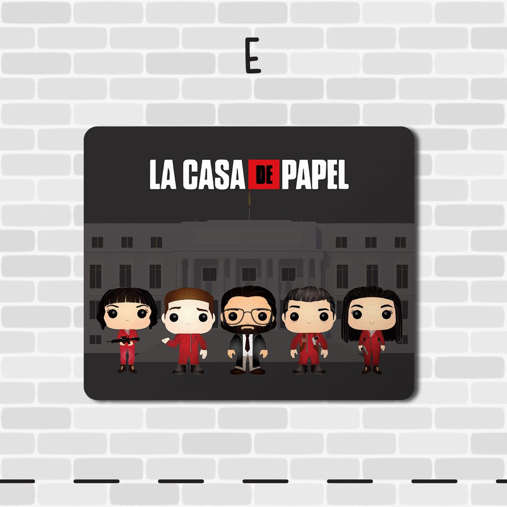 READY STOCK Custom Mousepad Money Heist La Casa De Papel (Premium)