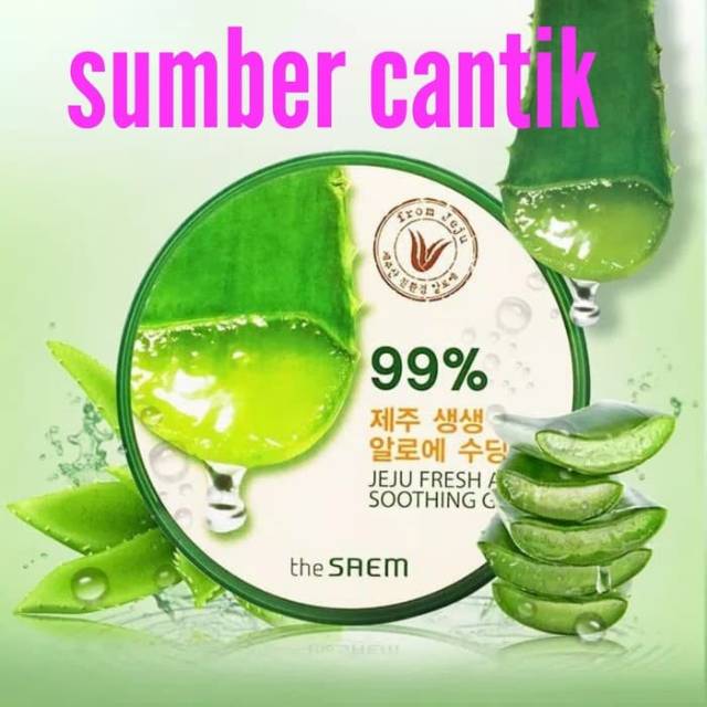THE SAEM Jeju Fresh 99% ALOE VERA SHOOTING GEL ORI