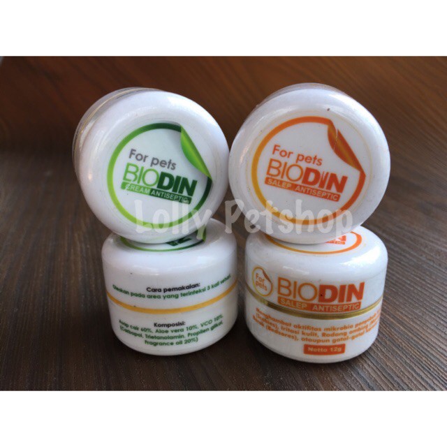 Salep Jamur Scabies Biodin / Obat Scabies Jamur / Obat Buduk Kucing