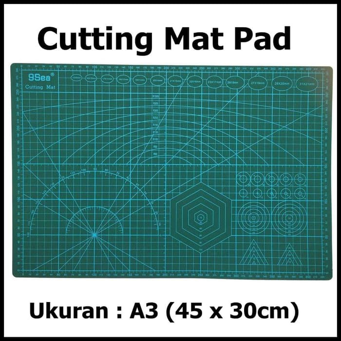 Alas Potong Work Cutting Mat Pad A3 45 x 30cm